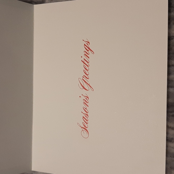 Set/17 Season's Greetings Fruit Wreath cards - Picture 3 of 3